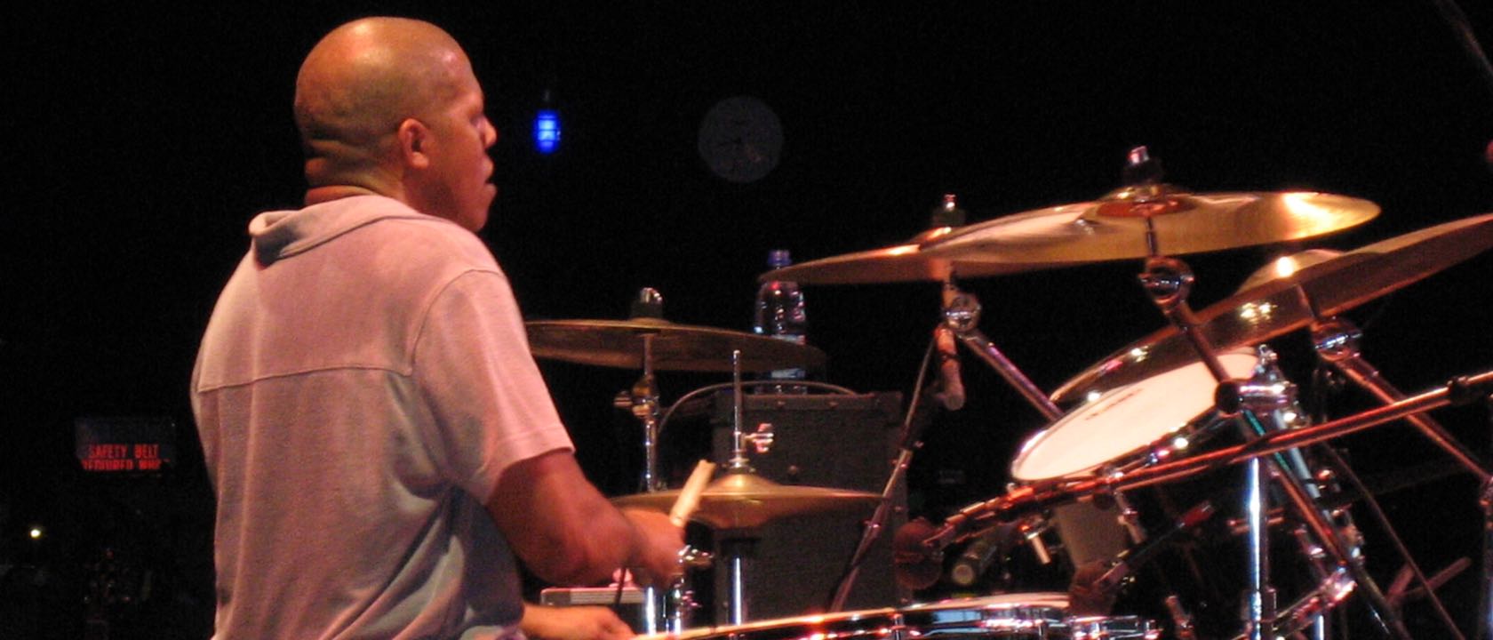 Rocky Bryant drumming